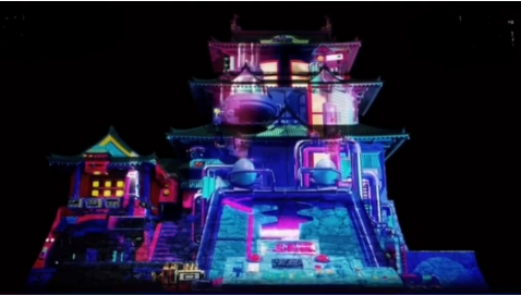 　3D Mapping建筑投影