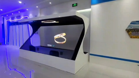 3D全息投影展示柜有什么特点，为何深受展厅青睐呢？